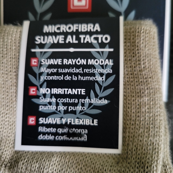 NWT 3 pack Chaps Men Dress Socks 7-12 size in Tan Colors - Picture 7 of 8